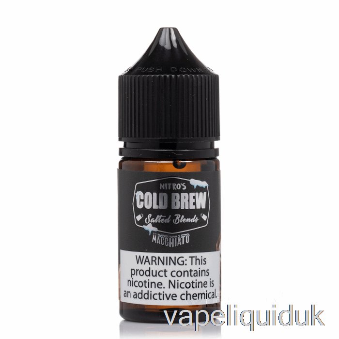 Macchiato - Nitros Cold Brew Salts - 30mL 25mg Vape Juice